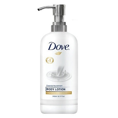Dove original body lotion 240 ml / 8.11 oz bottle with pump, 24/case