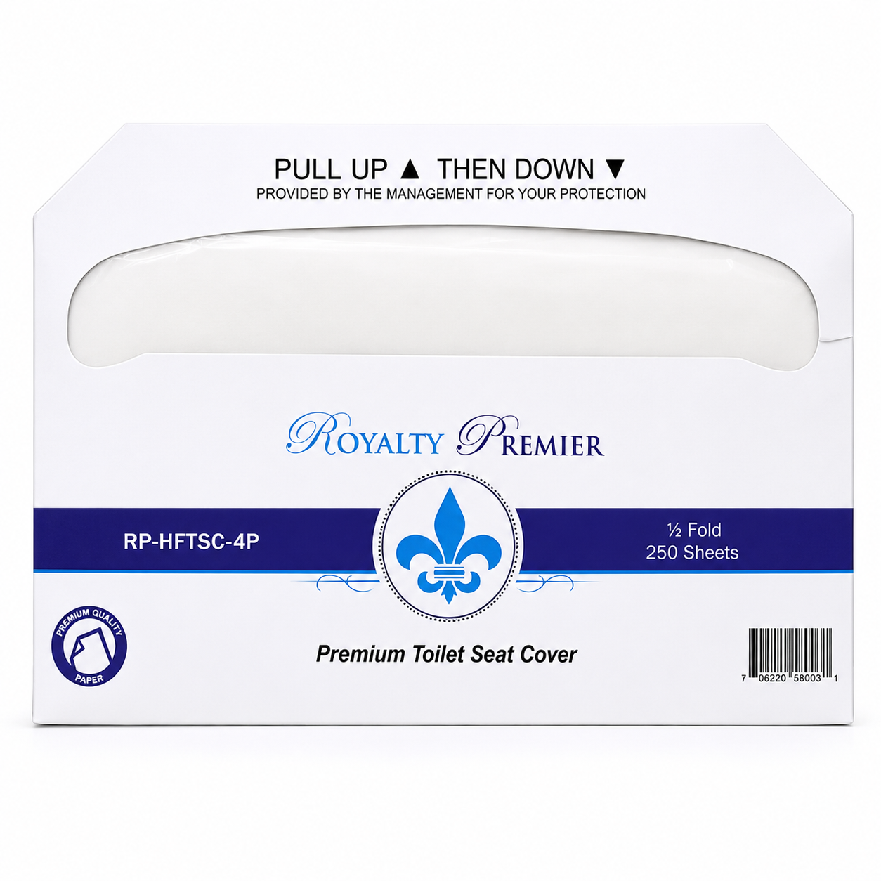 Toilet seat covers, 20/250, 5000/case