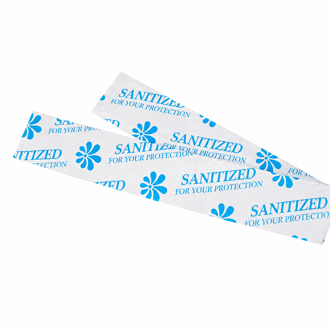 Sanitized toilet seat band, 1000/case