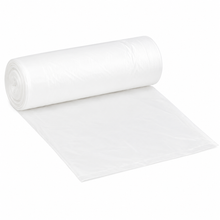 High density trash can liner 24" x 33" 6 mic. 12-16 gal. clear, 1000/case
