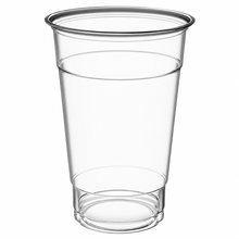 PET Plastic cup unwrapped 20 oz, clear, 1000/case