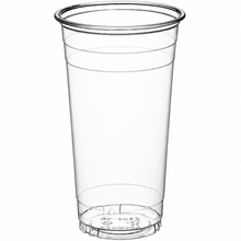 PET Plastic cup unwrapped 24 oz, clear, 600/case