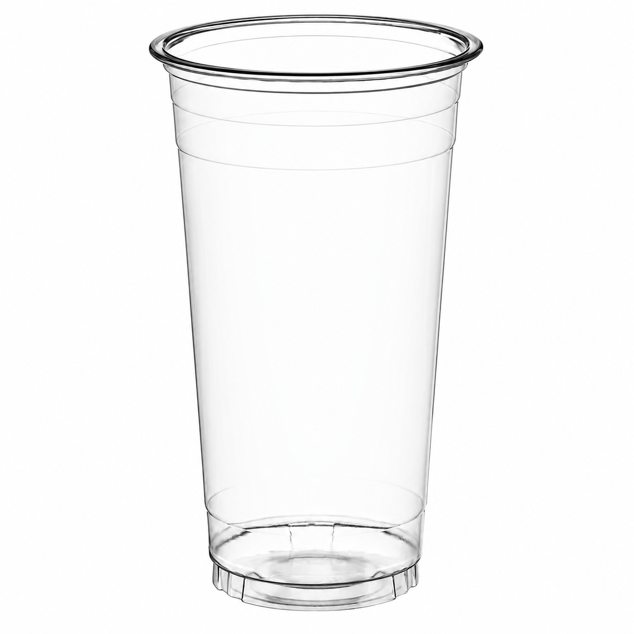 PET Plastic cup unwrapped 32 oz, clear, 300/case