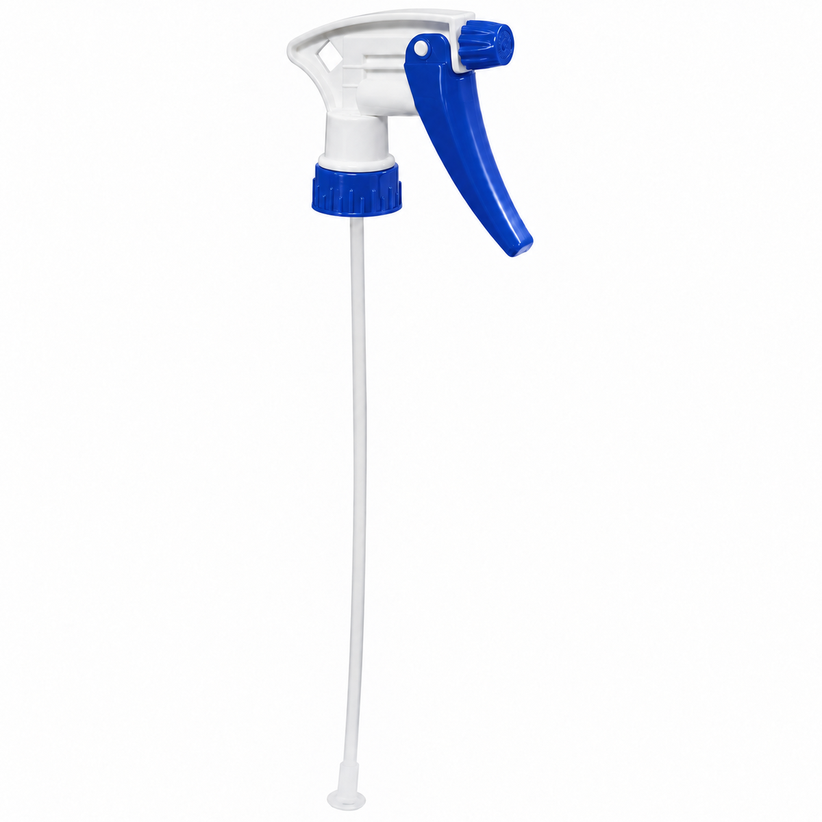 Trigger sprayer, 9" tube for 32 oz bottle, blue