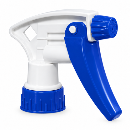 Trigger sprayer, 9" tube for 32 oz bottle, blue