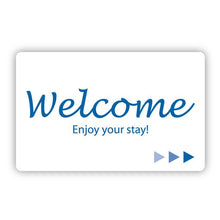 Welcome generic magnetic key card, 500/case