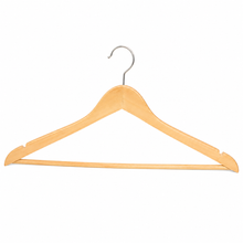 Hanger standard hook, flat, natural, 100/case