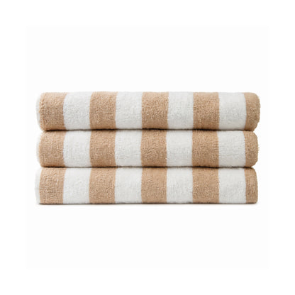 Cabana pool towels 2" stripes