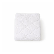 Quilted fitted mattress pads